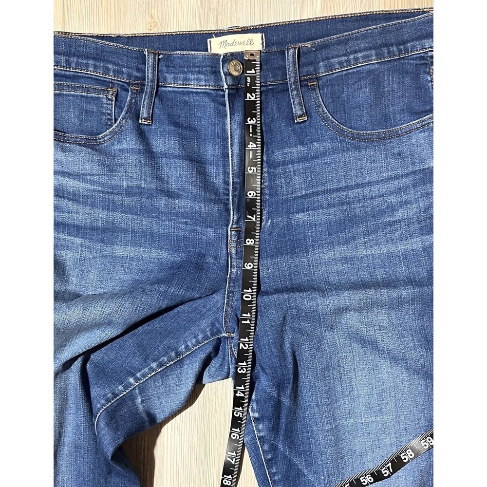 Madewell Jeans Womens 31 High Rise 10” Roadtripper Medium Wash Preppy Academia - Picture 8 of 15